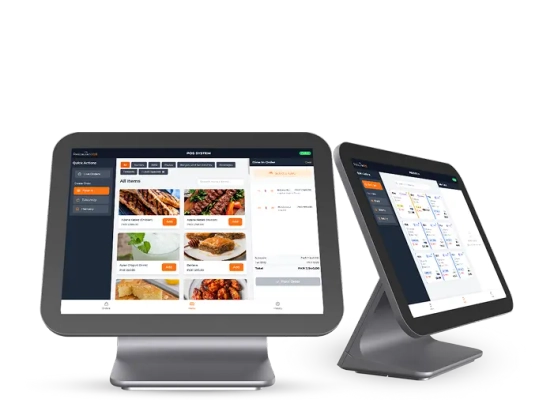 Restaurant OS POS systems showing payment processing interface
